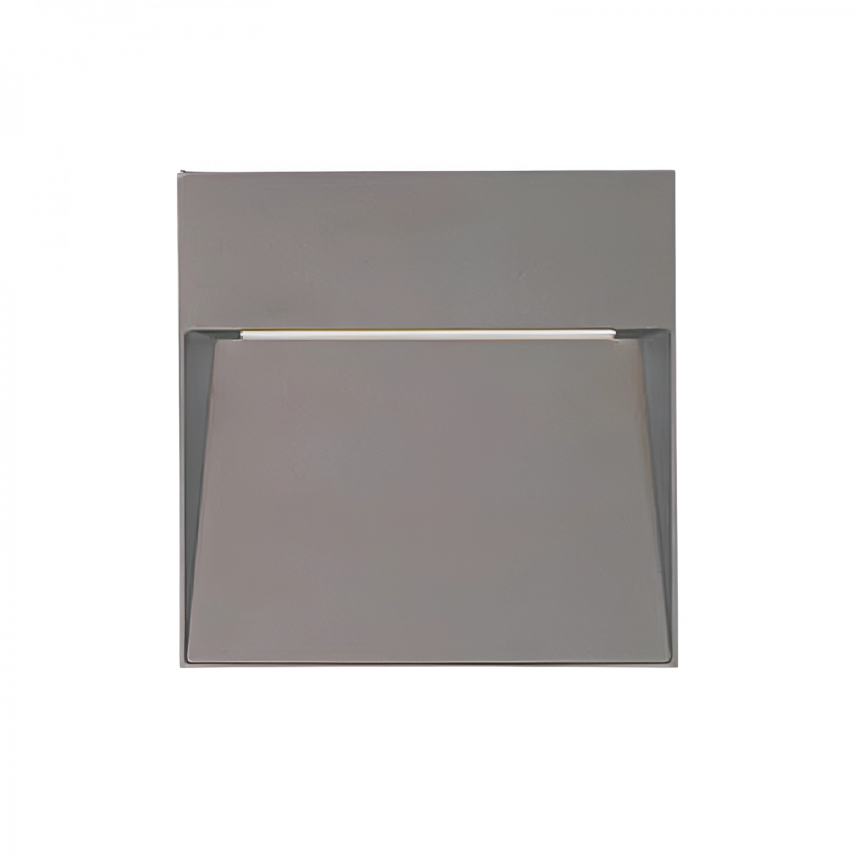 Aplique Exterior Para Muro 24W Gris KAVE III