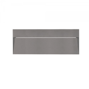 Aplique Exterior Para Muro 24W Gris KAVE V