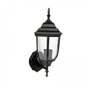 Aplique Exterior Para Muro Negro SALERMO