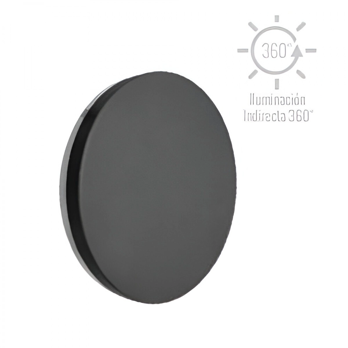 Aplique Exterior Para Muro 10W Gris ADHARA I