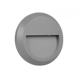 Aplique Exterior Para Muro 1W Gris ANSHAN II