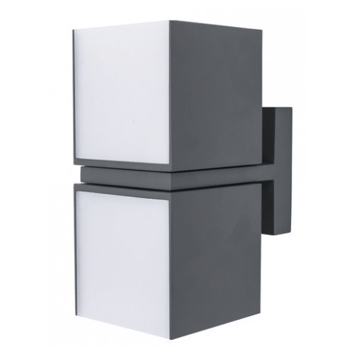 Aplique Exterior Para Muro 27W Gris EURUD