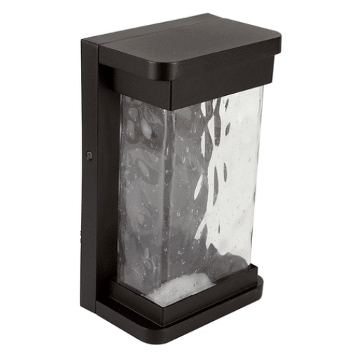 Aplique Exterior Para Muro 16W Negra CRUX