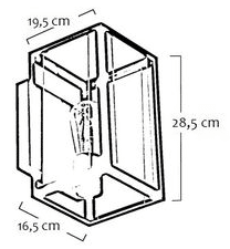 Aplique Interior Ilumeco Ref 4239I-17