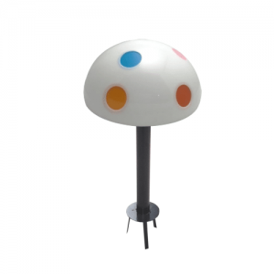 Luminaria de Pie Tipo Hongo - Blanco 40cm