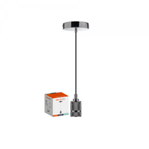 Portalámpara Satinada E27 No Incluye Bombillo Tecnolite Ref: Sock115MVS