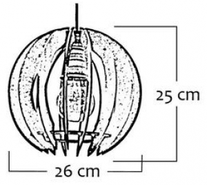Lámpara Colgante Ilumeco Ref 3930A-176759 X3