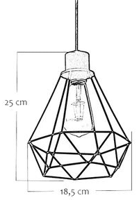 Lámpara Colgante Ilumeco Ref 3453A-0443