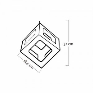 Lámpara Colgante Ilumeco Ref 3405A-175117