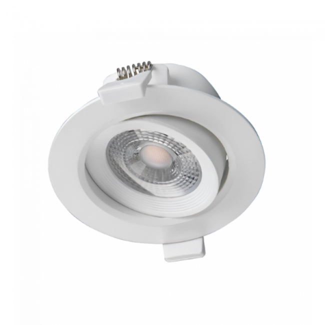 Bala Led 18W Integrada P30 3000K Redonda