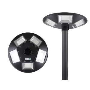 Trompo Solar 300W Base Negro 3000K