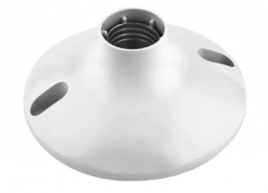 Roseta Plafon de Lujo 4" Blanca
