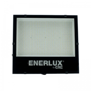 Reflector Flood Light Slim Led SMD Enerlux E-RL-400W 6500K-7000K Negro