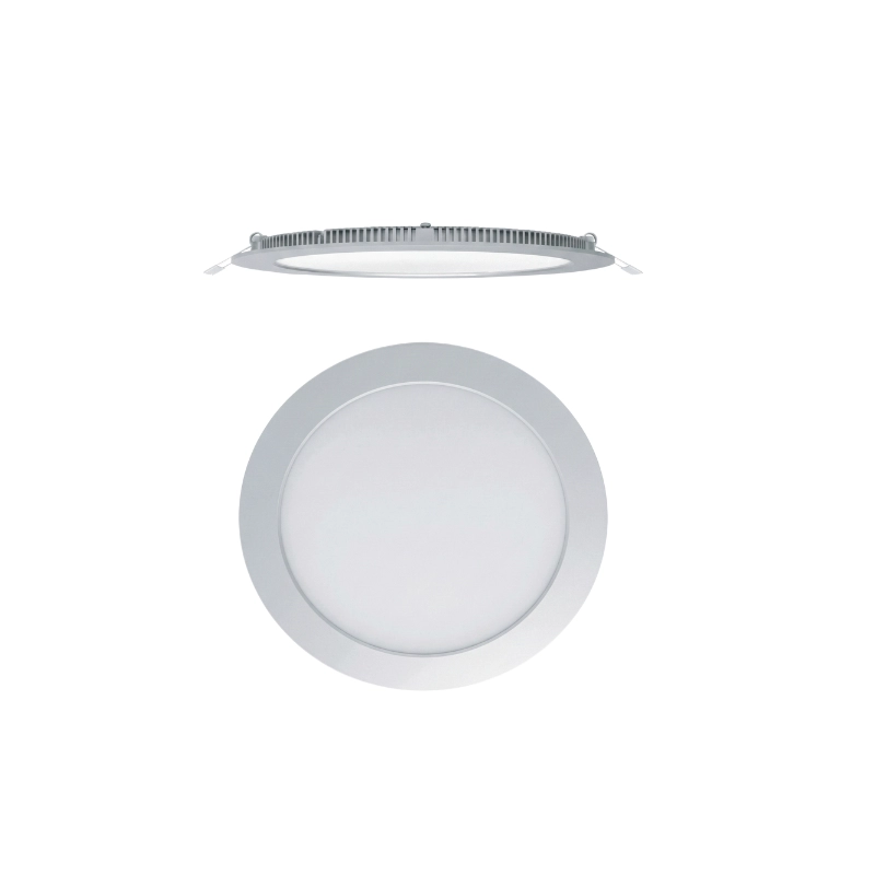 Panel Led Redondo De Incrustar E-PL-R-9W 6500K-7000K
