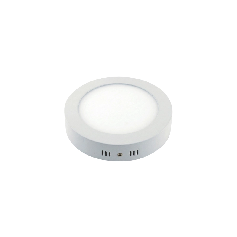 Panel Redondo De Sobreponer Enerlux E-PL-SP-6W 6500K-7000K
