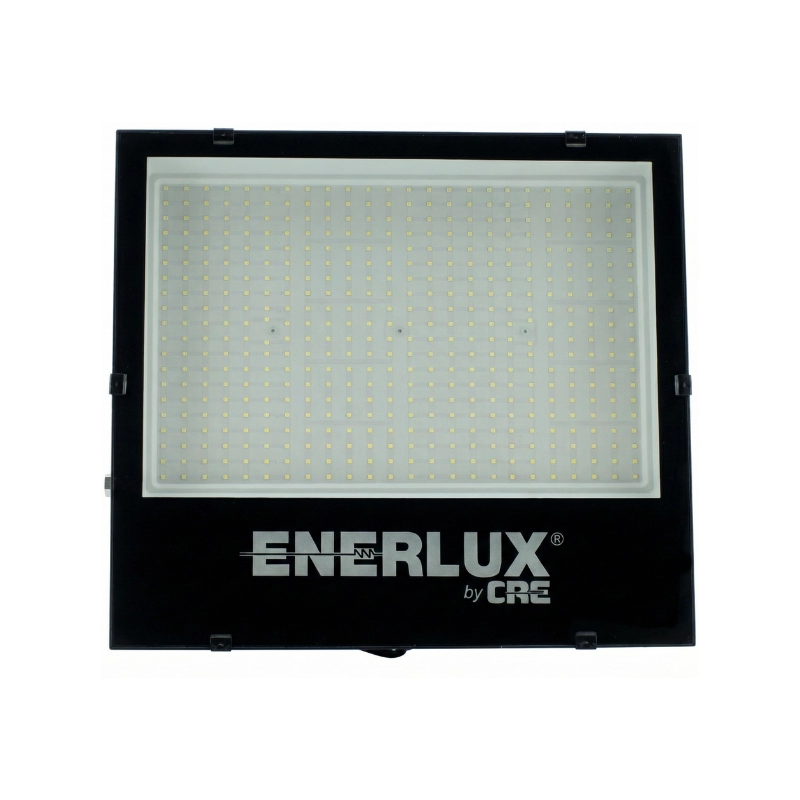 Reflector Flood Light Slim Led SMD Enerlux E-RL-400W 6500K-7000K Negro