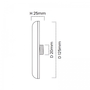 Bala LED Mercury Sumergible 9W RGB