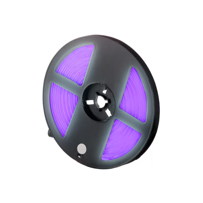 Cinta LED Mercury 12V Rollo 5 Metros Luz Ultravioleta