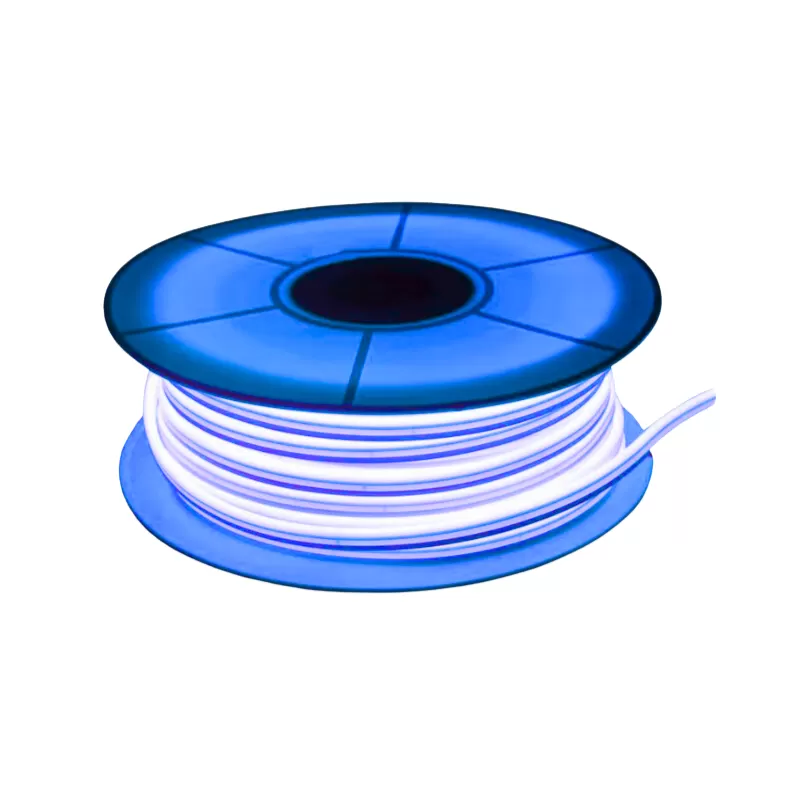 Cinta LED Mercury 12V Neón Flex High Lumen X50m Azul
