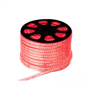 Cinta LED Mercury 120V Directa 100m 2835 Luz Roja