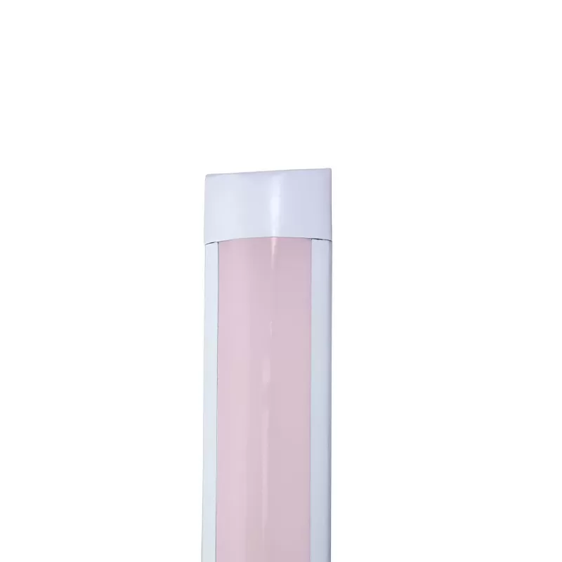 Lampara Acrílica Mercury 2X18W Antipolvo Luz Roja