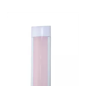 Lampara Acrílica Mercury 2X18W Antipolvo Luz Roja
