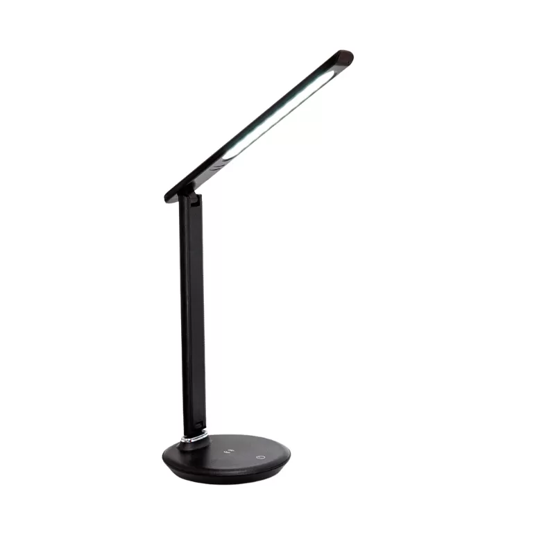 Lámpara Escritorio Mercury Negra 5W Carga Inalámbrica