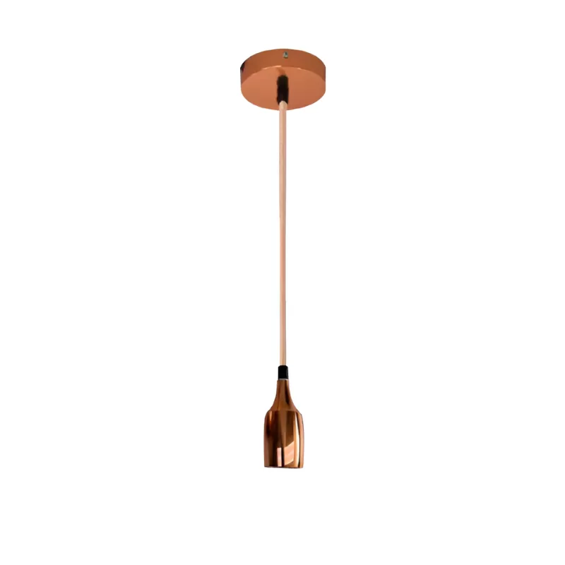 Portalámpara Winecup Mercury Cobre E27
