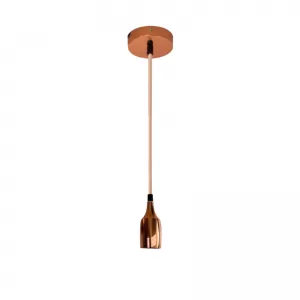 Portalámpara Winecup Mercury Cobre E27