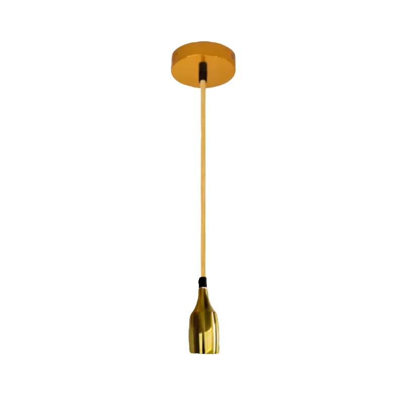Portalámpara Winecup Mercury Dorado E27