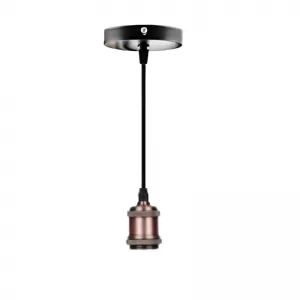 Portalámpara Colgante Mercury E27 Cobre