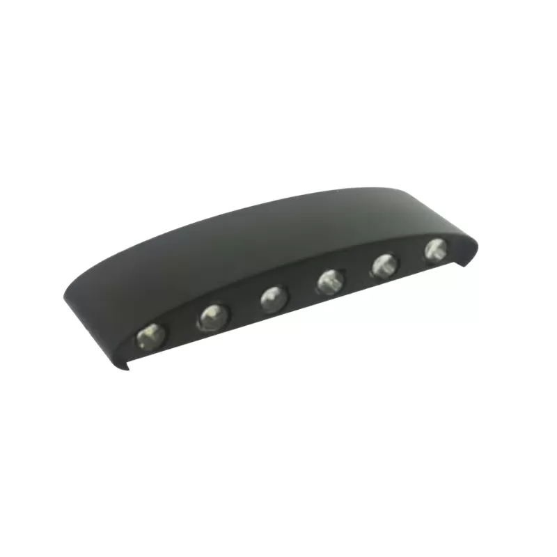 Aplique Mercury Led Up & Down Negro 12W