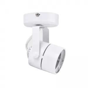 Spot Riel Mercury Sobreponer Blanco 10W