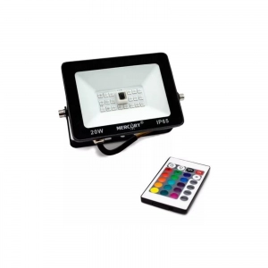 Reflector LED Mercury 20W RGB Con Control