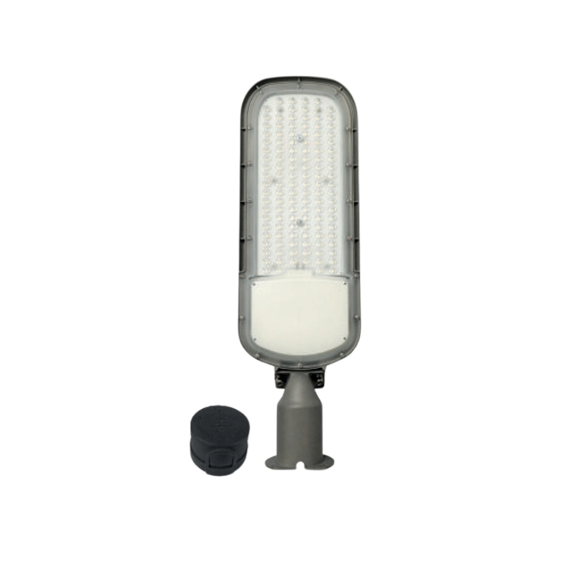 Luminaria Alumbrado Público 100W Con Base Para Fotocelda ILUMAX