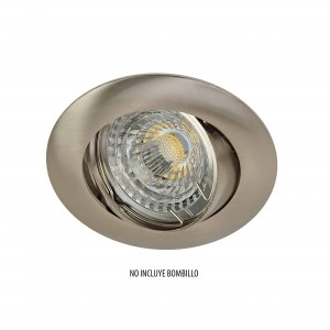 Bala De Empotrar Escualizable En Aluminio Satin ILUMAX