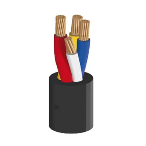 Cable Acometida 3X2+4 Trifásico Trébol Cu