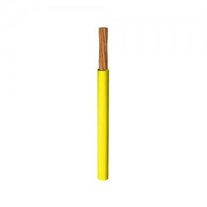 Cable Libre de Halógeno N14 Amarillo Cu