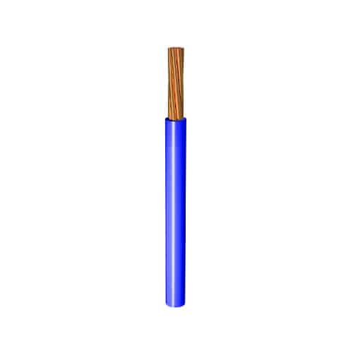 Cable Aislado Thhw Cu N12 Azul