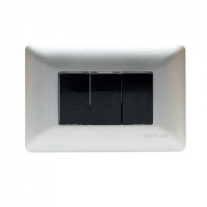 Interruptor Enerlux Triple Silver