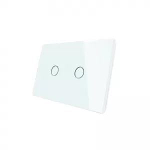 Interruptor doble Smart Touch Blanco