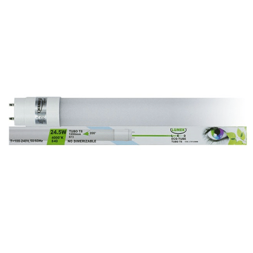 Tubo LED Lumek T8 Eco 24.5W 120cm Luz Neutra