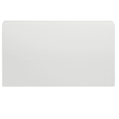 Placa Premium Ciega con Bastidor Blanco