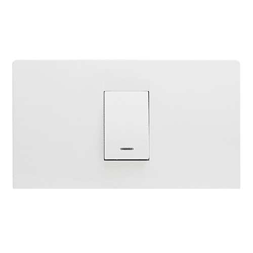 Interruptor Premium Conmutable 4 Vías Sencillo Blanco