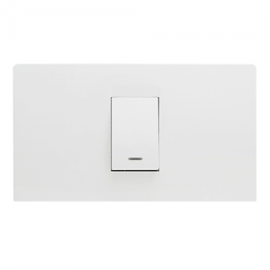 Interruptor Premium Conmutable Sencillo Blanco