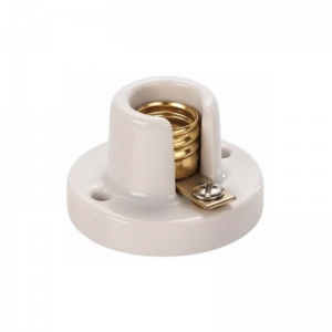Portalámparas Porcelana E12