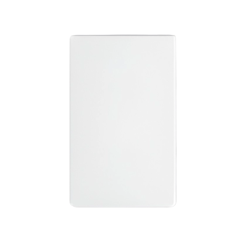 Placa Ciega Línea Plus Color Blanco
