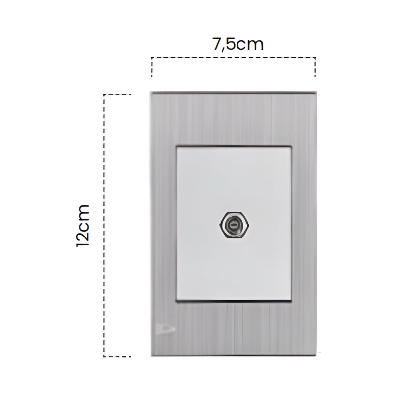 Toma Coaxial Stainless
