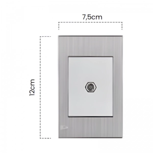 Toma Coaxial Stainless
