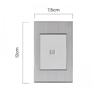 Toma RJ45 Stainless